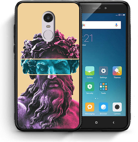 Smartfits Zeus Art Back Cover Μωβ (Redmi Note 4)