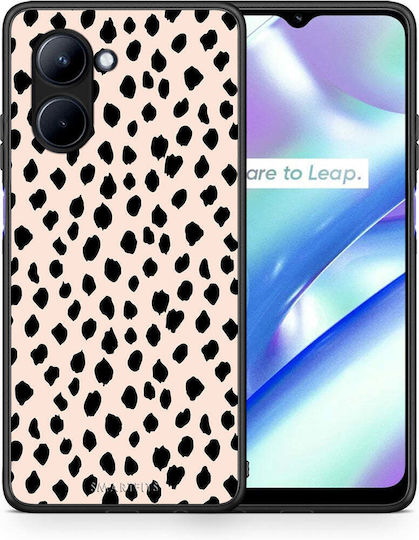 Smartfits Polka Dots Back Cover Μπεζ (Realme C33)