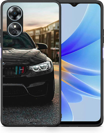 Smartfits Racing M3 Задна корица Черен (Oppo A17)