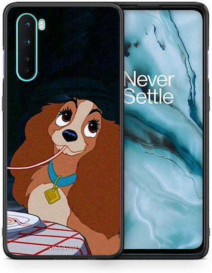 Smartfits Lady Tramp Umschlag Rückseite Beige (OnePlus Nord 2) A00_SM1-ON-NORD5G_LADYANDTRAMP2_