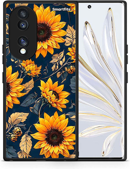 Smartfits Autumn Sunflowers Umschlag Rückseite Blau (Ehre 70) 8558213857619_47172890100051