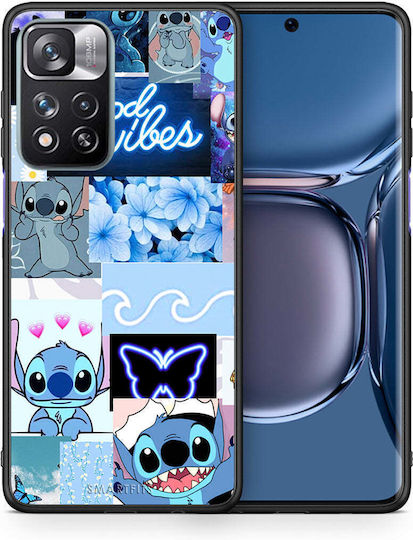 Smartfits Collage Good Vibes Back Cover Albastru (Redmi Note 11 Pro+ 5GRealme 11 Pro / 11 Pro+)