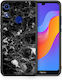 Smartfits Marble Male Back Cover Negru (Honor 8A)