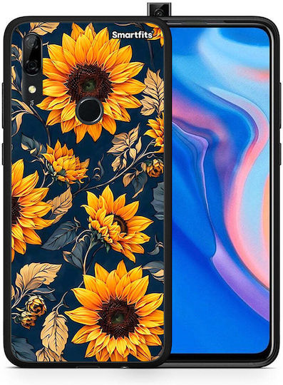 Smartfits Autumn Sunflowers Back Cover Albastru (Huawei P Smart Z) 8558204879187_47172857823571
