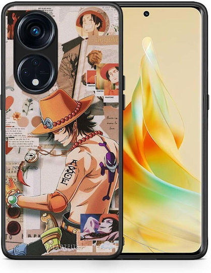 Smartfits Anime Collage Back Cover Πορτοκαλί (Oppo Reno8T 5G, A1 Pro)