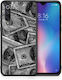 Smartfits Money Dollars Umschlag Rückseite Gray (Xiaomi Mi 9 SE)