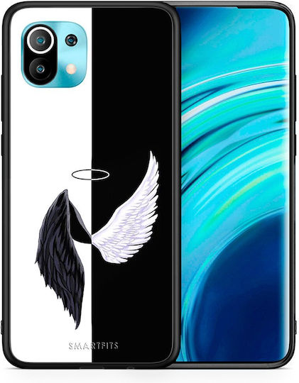 Smartfits Angels Demons Back Cover Black (Xiaomi Mi 11Realme 11 Pro / 11 Pro+)