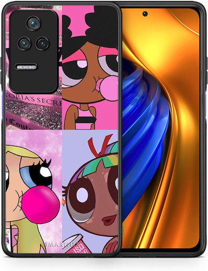 Smartfits Bubble Girls Back Cover Μωβ (Poco F4 5G)