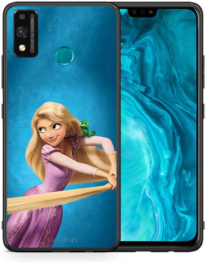 Smartfits Tangled 2 Задна корица Син (Honor 9X Lite)