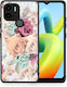 Smartfits Floral Bouquet Umschlag Rückseite Mehrfarbig (Redmi A1+ / A2+)