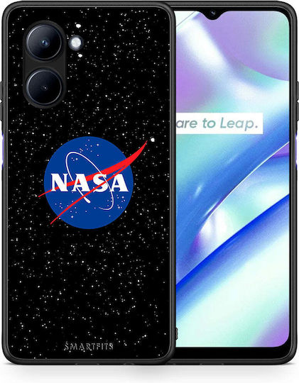 Smartfits Popart Nasa Back Cover Μαύρο (Realme C33)