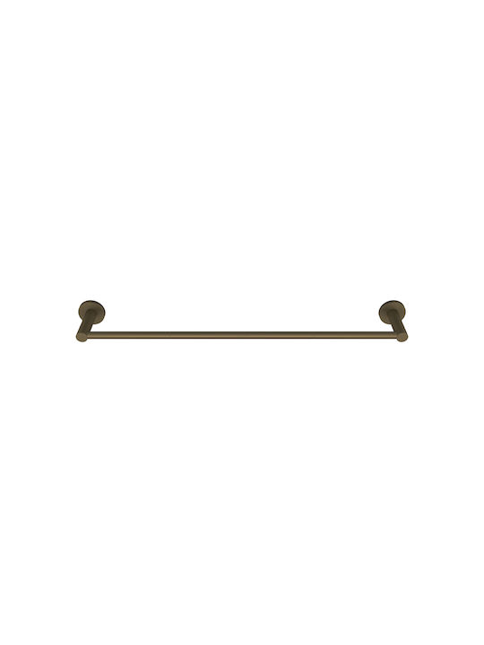 Pam & Co Single Wall-Mounted Bathroom Rail ​60x5cm Bronze