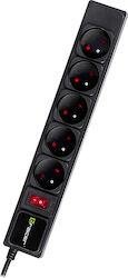 Tracer Power Strip 5 Positions with Switch Tracer Power Strip 5 Positions with Switch