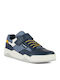 J Perth Kids Sneakers Anatomic with Scratch Navy Blue