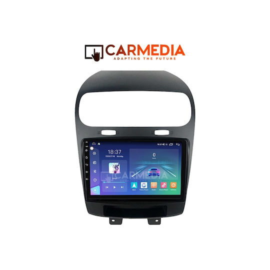 Carmedia Auto-Audiosystem für Fiat Freemont 2008+ (Bluetooth/USB/WiFi/GPS/Apple-Carplay/Android-Auto) mit Touchscreen 9"