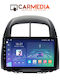 Carmedia Auto-Audiosystem für Daihatsu Sirion 2006-2012 (Bluetooth/USB/WiFi/GPS/Apple-Carplay/Android-Auto) mit Touchscreen 10"