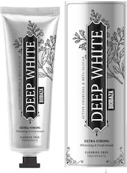 Biobaza Deep White Extra Strong Οδοντόκρεμα με Ενεργό Άνθρακα 75ml