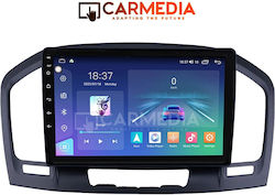 Carmedia Car-Audiosystem für Opel Abzeichen 2008-2013 (Bluetooth/USB/WiFi/GPS) mit Touchscreen 9"