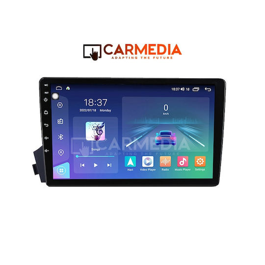 Carmedia Car Audio System for Ssangyong Actyon / Kyron 2006-2015 (Bluetooth/USB/WiFi/GPS/Apple-Carplay/Android-Auto) with Touch Screen 9"