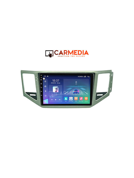 Carmedia Sistem Audio Auto pentru Volkswagen Golf Sportsvan 2014+ (Bluetooth/USB/WiFi/GPS/Apple-Carplay/Android-Auto) cu Ecran Tactil 10"