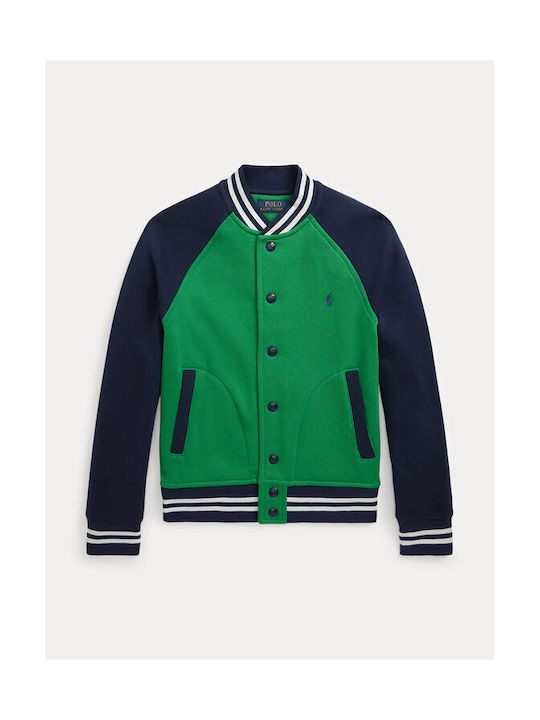 Ralph Lauren Kids Bomber Green.