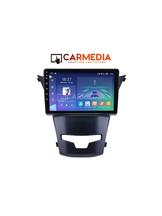 Carmedia Car Audio System for Daewoo Korando Ssangyong Korando 2014+ (Bluetooth/USB/WiFi/GPS/Apple-Carplay/Android-Auto) with Touch Screen 9"
