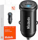 Mcdodo Cc-7491 Auto-Ladegerät 30W 5A Schnellladen mit einer Buchse 1xType-C Schwarz Farbe