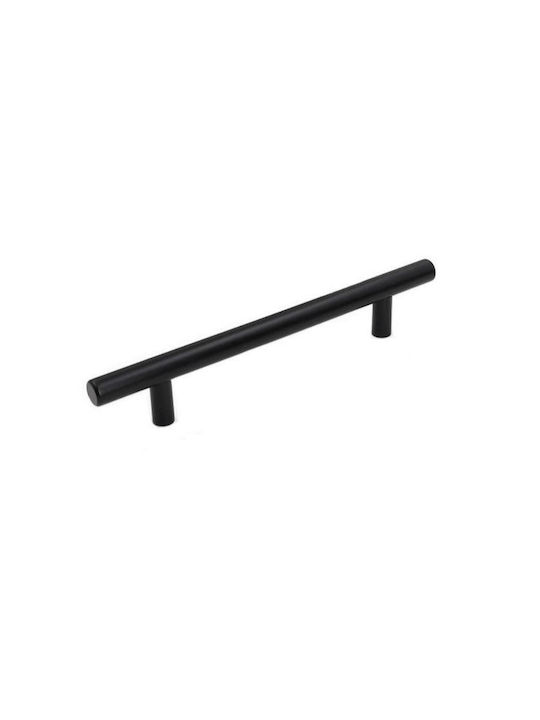 Import Hellas 4797 Handgriff Möbelgriff aus Metallisch Black 688mm (Zentrenabstand 608mm) 4797-27 1Stück