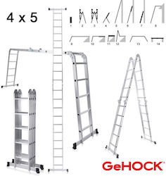GeHock Scară Multifuncțională 4x5