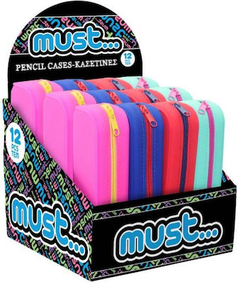 Must Pencil Case with 1 Compartment