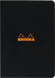 Rhodia Notebook Ruled A4 Black 1pcs