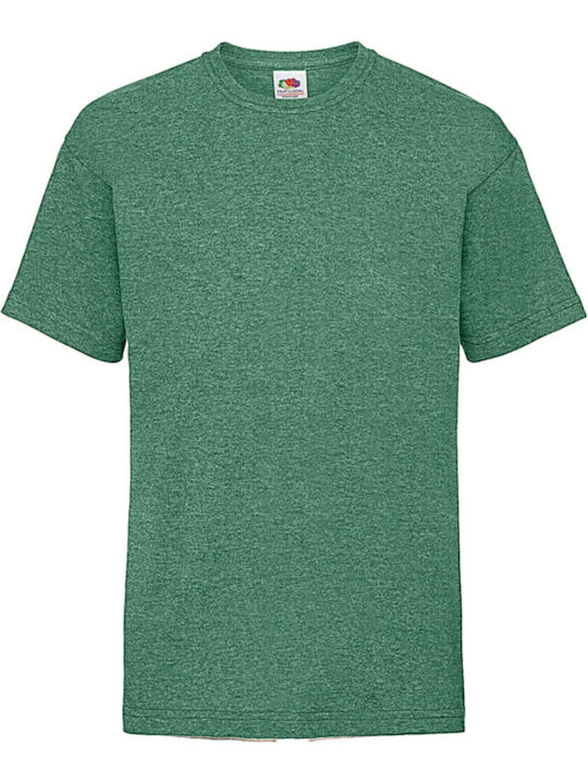 Παιδικό T-shirt Retro Heather Green