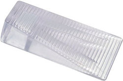 Wedge Plastic Door Stopper Transparent