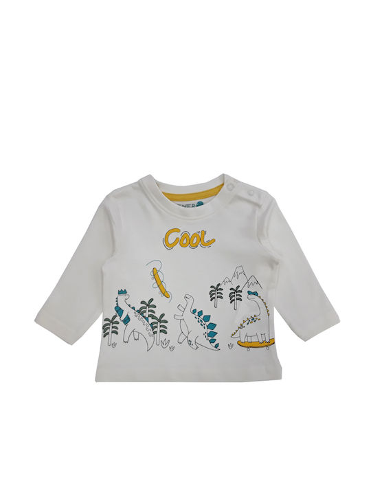 Venere Kids Blouse Long Sleeve White