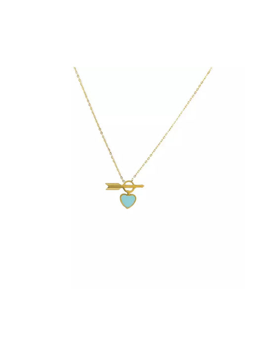 Necklace with design Heart