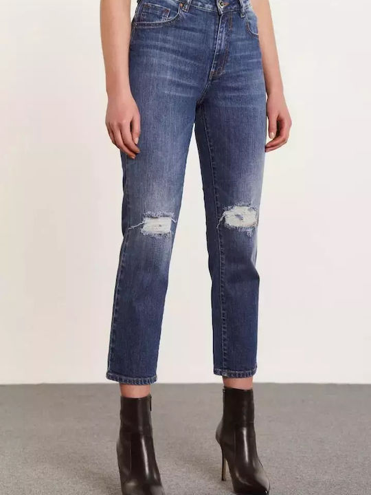 Damenjeans in Gerader Linie
