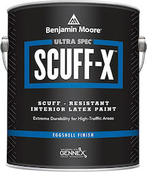 Benjamin Moore Scuff-x Πλαστικό Χρώμα για Εσωτερική Χρήση Eggshell 3.78lt