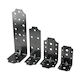 FFG Connection Angle for Pergola Galvanized 10x6cm 1pcs