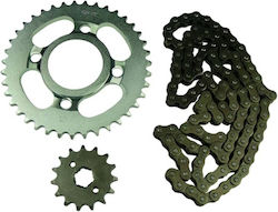 Honda Chain & Sprocket Kit (15-35-420) for Honda Astrea Grand 110