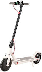 ForAll YouFs 364 Elektroroller für Kinder mit 30km/h Max Geschwindigkeit und 25km Reichweite in Weiß Farbe