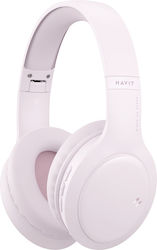 Havit H633BT Bluetooth / USB-C cu 22 ore de funcționare Roz