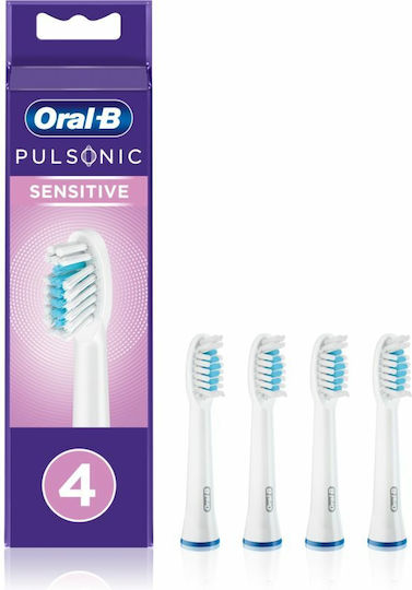 Oral-B Pulsonic Sensitive Electric Toothbrush Replacement Heads 4pcs