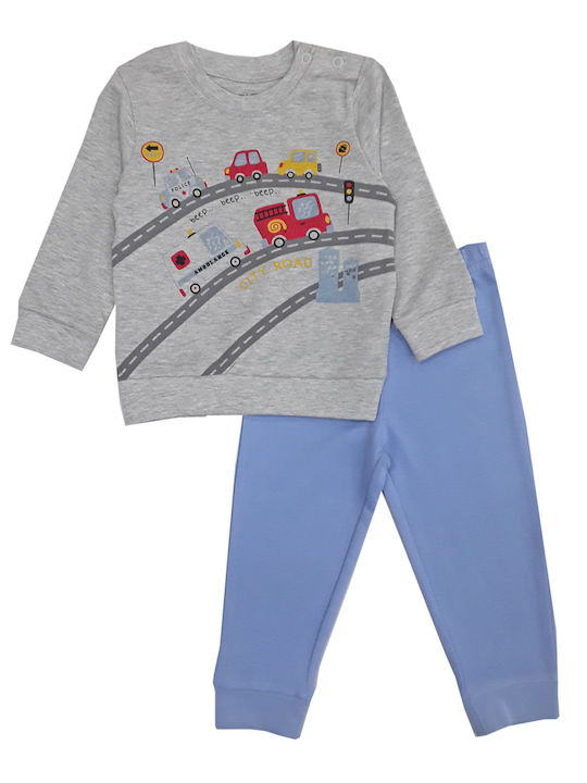 Venere Kinder-Pyjama GREY 221001