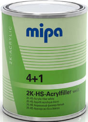 Mipa Primer 4+1 2K HS Acrylfiller Acrylic Filler 2 Ingredients Grey 3lt