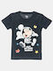 Alouette Kinder-Pyjama Gray