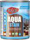 ER-LAC Aqua-stain Impregnation Varnish Water Teak Matte 750ml