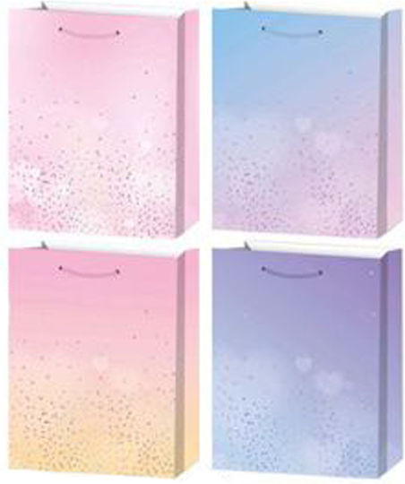 ForHome Paper Bag for Gift Multicolored 40x12x31cm. 12pcs