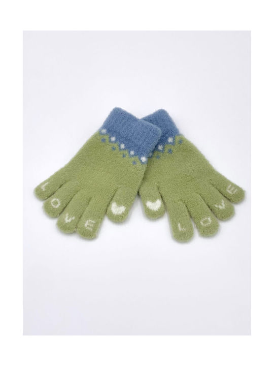 Kids Gloves Green 1pcs