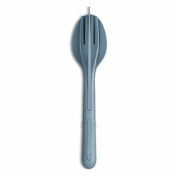 Koziol Set Baby Besteck aus Kunststoff Blau 3Stück 4003716