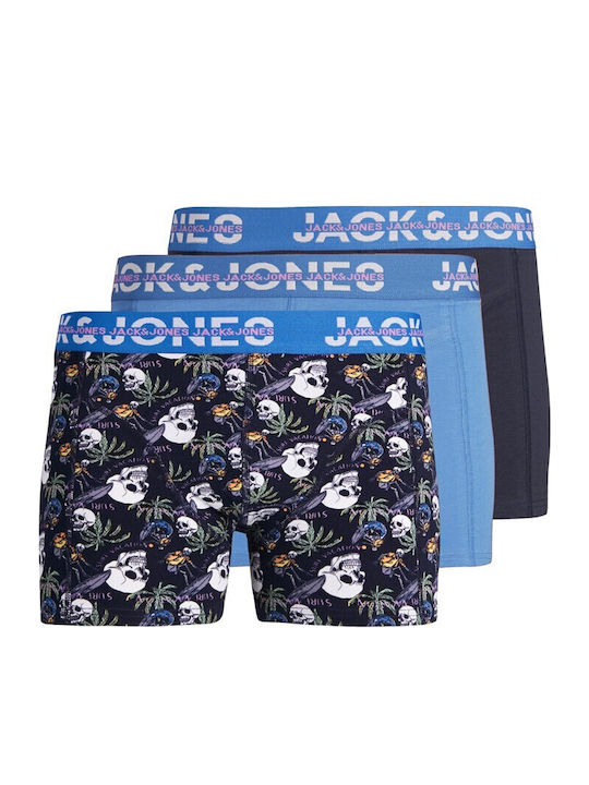 Jack & Jones Surf vacation Kinder-Set mit Boxershorts Dark Blue 3Stück